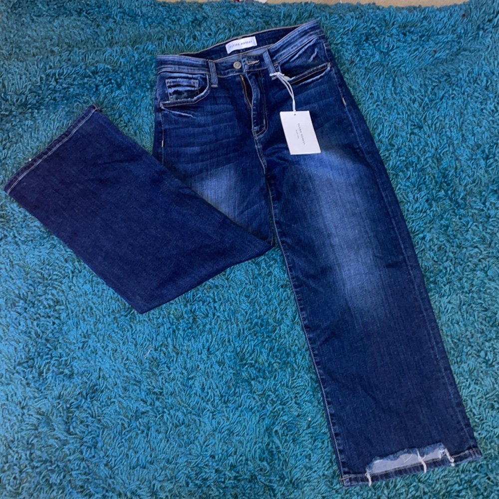 Dark wash denim jeans from flying monkey